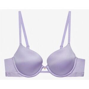 SAVAGE X FENTY Core Microfiber T-Shirt Bra ~ 34D Purple Lavender Underwire